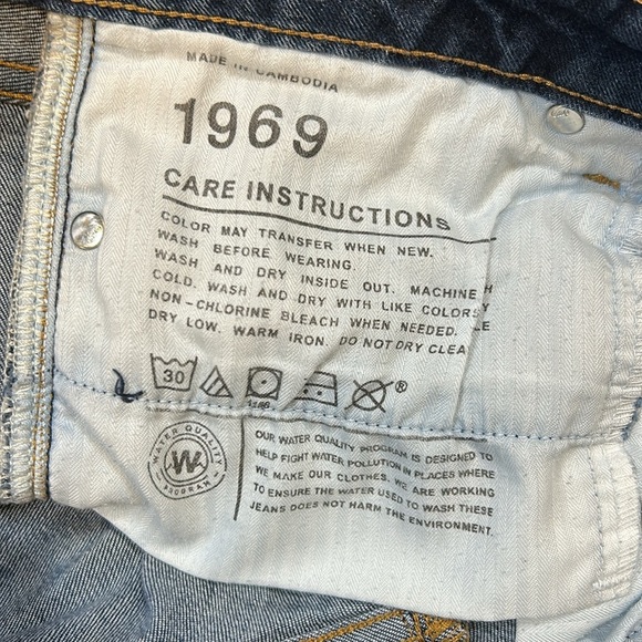 GAP Low Rise Curvy Bootcut Classic Dark Blue Wash Denim Jeans / Women’s Size 27L - Picture 8 of 8